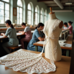 How a Knitting Lace Trim Factory Produces High-Quality Lace